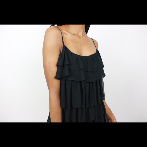 Tiered Chiffon Dress - Picture 2 of 6